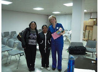 After learning the S.T.A.B.L.E. Program, 2 nurses returned the next morning with a thank you gift to express their gratitude.