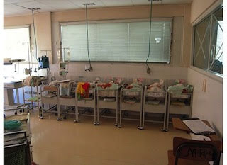 Nursery where infants with neurologic issues are managed.