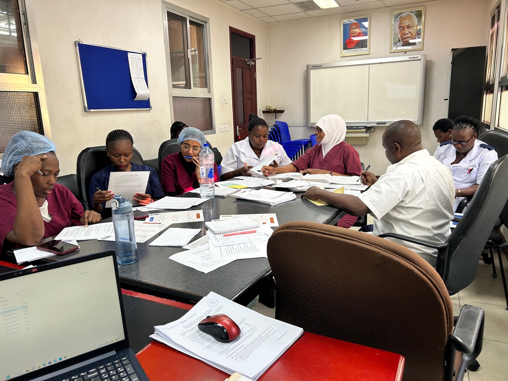 Physicians, nurses, and midwives attending S.T.A.B.L.E in Tanzania